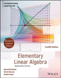 Abbildung von: Elementary Linear Algebra, International Adaptation - Wiley