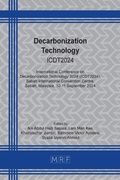 Cover: Decarbonization Technology - Materials Research Forum LLC