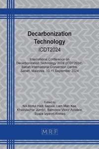 Enlarge image Cover: Decarbonization Technology - Materials Research Forum LLC