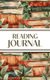 Abbildung von: Reading Journal (Watercolour Stacked Books with Leaves) - Revive Stationery