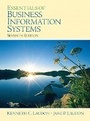 Cover: Essentials of Business Information Systems - Pearson