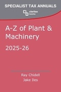 Cover: A-Z of Plant & Machinery - Claritax Books