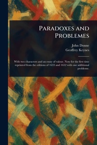 Enlarge image Cover: Paradoxes and Problemes - Anson Street Press