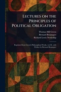 Cover: Lectures on the Principles of Political Obligation - Anson Street Press