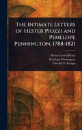Cover: The Intimate Letters of Hester Piozzi and Penelope Pennington, 1788-1821 - Anson Street Press