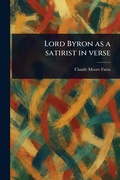 Cover: Lord Byron as a Satirist in Verse - Anson Street Press