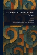 Cover: A Compendium on the Soul - Anson Street Press