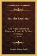 Cover: Euclides Restitutus - Kessinger Publishing
