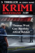 Cover: Krimi Dreierband 3189 - Uksak E-Books