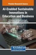Cover: AI-Enabled Sustainable Innovations in Education and Business - IGI Global