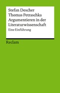 Bild: Argumentieren in der Literaturwissenschaft. Eine Einführung - Reclam