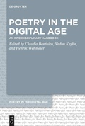 Cover: Poetry in the Digital Age - De Gruyter