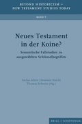 Cover: Neues Testament in der Koine? - Brill Deutschland