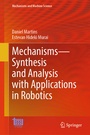 Cover: Mechanisms-Synthesis and Analysis with Applications in Robotics - Springer