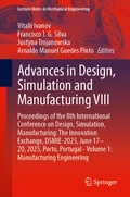 Cover: Advances in Design, Simulation and Manufacturing VIII - Springer