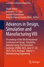 Cover: Advances in Design, Simulation and Manufacturing VIII - Springer