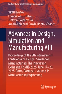 Enlarge image Cover: Advances in Design, Simulation and Manufacturing VIII - Springer