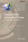 Cover: Human Work Interaction Design. Sustainable Workplaces by Design - Springer