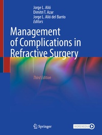 Enlarge image Cover: Management of Complications in Refractive Surgery - Springer