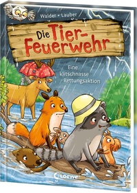 Abbildung von: Die Tier-Feuerwehr (Band 2) - Eine klitschnasse Rettungsaktion - Loewe