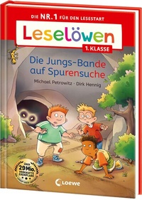 Abbildung von: Leselöwen 1. Klasse - Die Jungs-Bande auf Spurensuche - Loewe