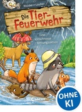 Cover: Die Tier-Feuerwehr (Band 2) - Eine klitschnasse Rettungsaktion - Loewe