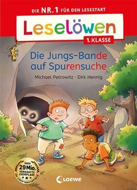 Abbildung von: Leselöwen 1. Klasse - Die Jungs-Bande auf Spurensuche - Loewe