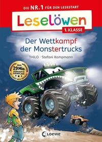 Abbildung von: Leselöwen 1. Klasse - Der Wettkampf der Monstertrucks - Loewe