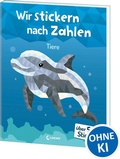 Cover: Wir stickern nach Zahlen - Tiere - Loewe