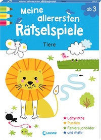 Abbildung von: Meine allerersten Rätselspiele - Tiere - Loewe