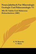 Cover: Neues Jahrbuch Fur Mineralogie Geologie Und Palaeontologie V1 - Kessinger Publishing