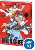 Cover: Die Legende der Steinkrieger 03 - Loewe Manga