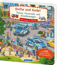 Abbildung von: Suche und finde! Polizei, Feuerwehr und Krankenwagen - Loewe