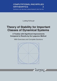Abbildung von: Theory of Stability for Important Classes of Dynamical Systems - Logos Berlin