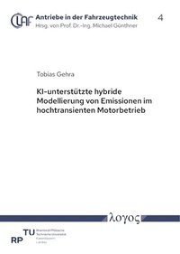 Abbildung von: KI-unterstützte hybride Modellierung von Emissionen im hochtransienten Motorbetrieb - Logos Berlin