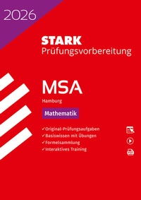 Abbildung von: STARK Mathematik - MSA 2026 Hamburg - Prüfungsvorbereitung - Stark Verlag