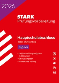 Abbildung von: STARK Englisch - Hauptschulabschluss 2026 BW - Prüfungsvorbereitung inkl. Lösungen - Stark Verlag