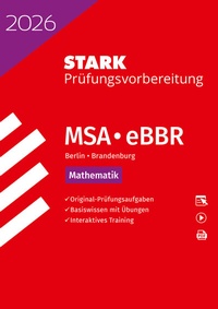 Abbildung von: STARK Mathematik - MSA/eBBR 2026 Berlin/Brandenburg - Prüfungsvorbereitung - Stark Verlag
