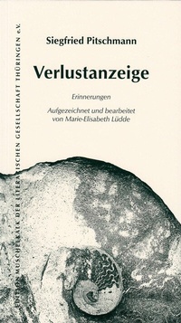Enlarge image Cover: Verlustanzeige - Literarische Gesellschaft Thüringen