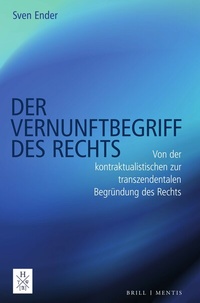 Abbildung von: Der Vernunftbegriff des Rechts - Brill | mentis