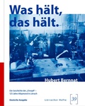 Cover: Was h&auml;lt, das h&auml;lt. - verlag regionalkultur