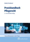 Cover: Praxishandbuch Pflegerecht - medhochzwei Verlag