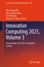 Cover: Innovative Computing 2025, Volume 3 - Springer Nature Switzerland AG