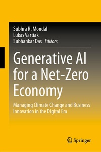 Enlarge image Cover: Generative AI for a Net-Zero Economy - Springer Nature Switzerland AG
