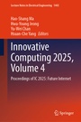 Cover: Innovative Computing 2025, Volume 4 - Springer