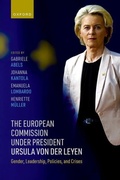 Cover: The European Commission under President Ursula von der Leyen - Oxford University Press