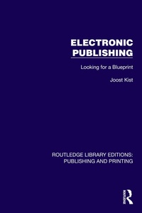 Abbildung von: Electronic Publishing - Routledge