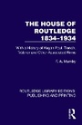 Cover: The House of Routledge 1834-1934 - Routledge
