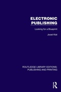 Cover: Electronic Publishing - Routledge