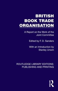 Abbildung von: British Book Trade Organisation - Routledge